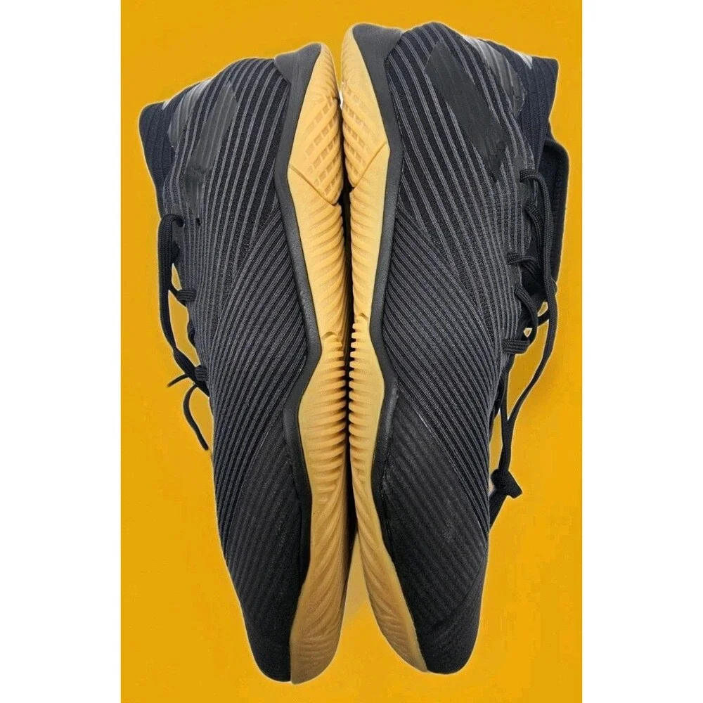 Adidas Nemeziz 19.3 IN Indoor Soccer Shoes Black Gum F34413 Men Size 12 New With